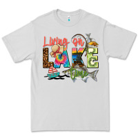 Dove Grey living on lake time Premium Tee - Zillion Design Studio