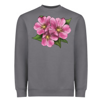 Storm Wild Prairie Rose Illustrations Heavyweight Sweatshirt - LillyAllenDesigns