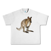 Lunar Rock Hand Drawn Wallaby Animal Urban Heavy Tee - LillyAllenDesigns