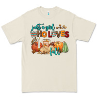 Bone just a girl who loves fall Premium Tee - AdoDesignShop