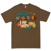 Cacao just a girl who loves fall Premium Tee - AdoDesignShop
