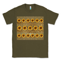 Army Green leopard glitter sunflower tumbler Classic Tee - Jasminsmagicworld