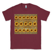 Burgundy leopard glitter sunflower tumbler Classic Tee - Jasminsmagicworld