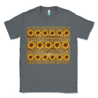 Charcoal Heather leopard glitter sunflower tumbler Classic Tee - Jasminsmagicworld