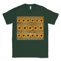 Sports Green leopard glitter sunflower tumbler Classic Tee - Jasminsmagicworld