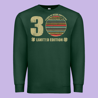 Years Of Being Awesome Limited Edition Premium Sweatshirt Designed By Bettercallsaul
