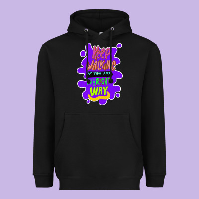 Keep Walking If You Are In The Right Way Heavyweight Hoodie Designed By Bettercallsaul