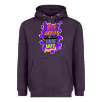 Plum Keep walking if you are in the right way Heavyweight Hoodie - Bettercallsaul