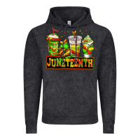 Vintage Black juneteenth afro coffee cups Vintage Hoodie - Jasminsmagicworld
