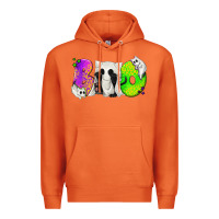Carrot Boo Ghost Cat Premium Hoodie - texasbilliewilder