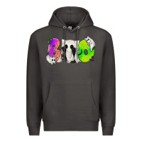 Smoke Boo Ghost Cat Premium Hoodie - texasbilliewilder