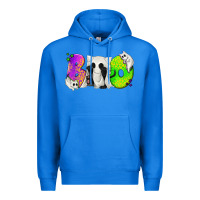 True Royal Boo Ghost Cat Premium Hoodie - texasbilliewilder