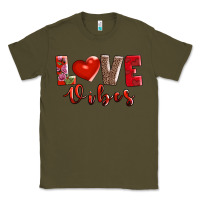 Army Green love vibes Classic Tee - AdoDesignShop