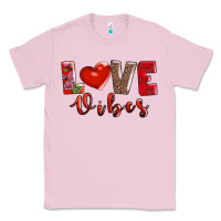 Bubblegum Pink love vibes Classic Tee - AdoDesignShop