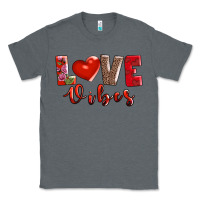 Charcoal Heather love vibes Classic Tee - AdoDesignShop