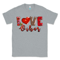 Heather Grey love vibes Classic Tee - AdoDesignShop