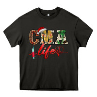 Asphalt christmas certified medical assistant life Heavy Core Tee - BarkalooDesign