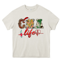 Cream christmas certified medical assistant life Heavy Core Tee - BarkalooDesign