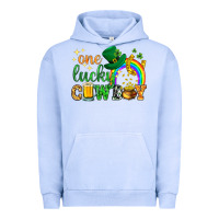 Pigment Grape Ice One lucky cowboy St. Patricks day Urban Hoodie - HowdyJamesFarm