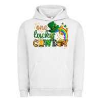 Pigment Lunar Rock One lucky cowboy St. Patricks day Urban Hoodie - HowdyJamesFarm