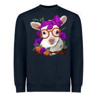 Navy Cute baby lamb halloween Heavyweight Sweatshirt - Jasminsmagicworld