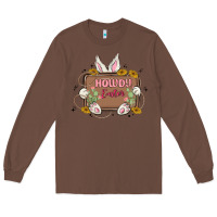 Chestnut howdy easter Long Sleeve Tee - MaliasSmallBusiness