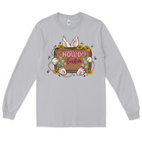 Moon Dust howdy easter Long Sleeve Tee - MaliasSmallBusiness