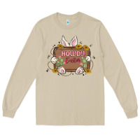 Mushroom howdy easter Long Sleeve Tee - MaliasSmallBusiness