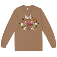 Toasted Coconut howdy easter Long Sleeve Tee - MaliasSmallBusiness