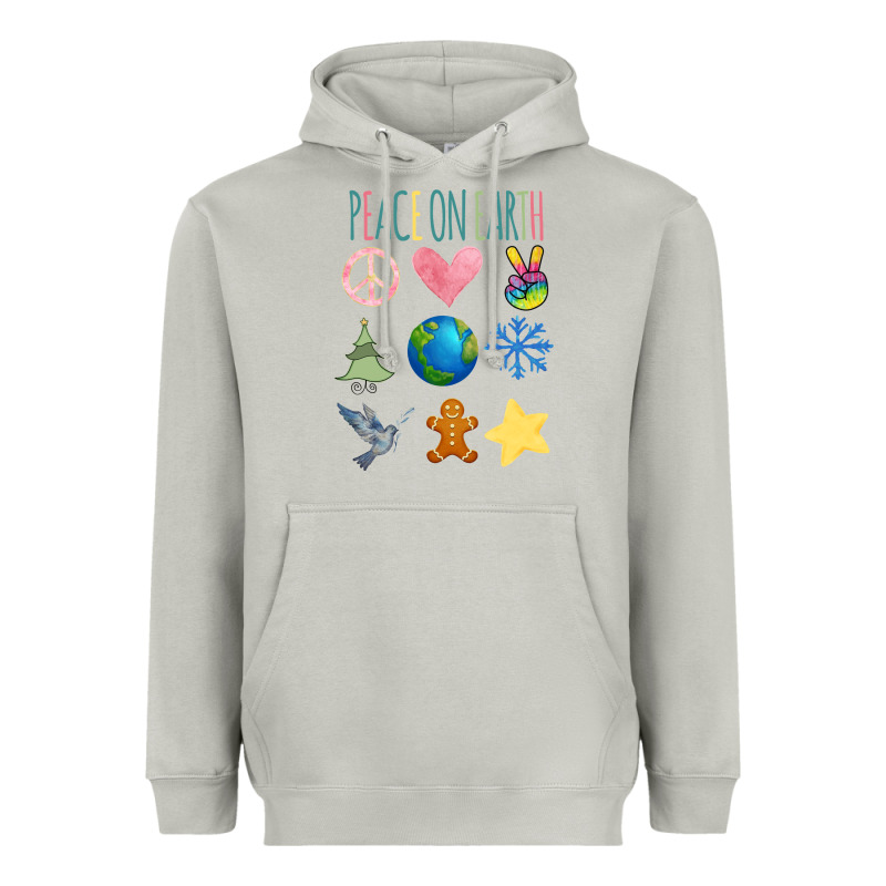 Peace On Earth Heavyweight Hoodie by Bettercallsaul | Teevron