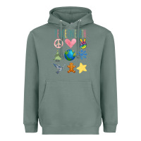 Sage PEACE ON EARTH Heavyweight Hoodie - Bettercallsaul