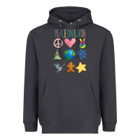 Smoke PEACE ON EARTH Heavyweight Hoodie - Bettercallsaul