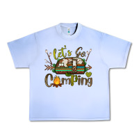 Grape Ice let's go camping Urban Heavy Tee - BarkalooDesign