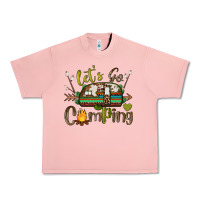 Salmon let's go camping Urban Heavy Tee - BarkalooDesign