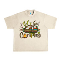 Sandshell let's go camping Urban Heavy Tee - BarkalooDesign