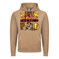 Vintage Coffee softball my heart is on that field Vintage Hoodie - RanaPortraitStore