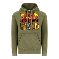 Vintage Olive softball my heart is on that field Vintage Hoodie - RanaPortraitStore