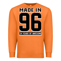 Carrot Made In 96 24 Years Of Awesome Premium Sweatshirt - Bettercallsaul