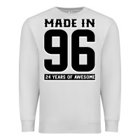 Dove Grey Made In 96 24 Years Of Awesome Premium Sweatshirt - Bettercallsaul