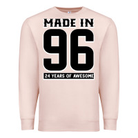 Pale Pink Made In 96 24 Years Of Awesome Premium Sweatshirt - Bettercallsaul