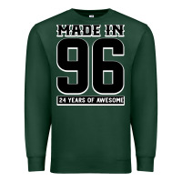 Sports Green Made In 96 24 Years Of Awesome Premium Sweatshirt - Bettercallsaul