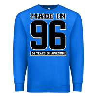 True Royal Made In 96 24 Years Of Awesome Premium Sweatshirt - Bettercallsaul
