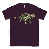 Plum Ankylosaurus T-Rex Classic Tee - LillyAllenDesigns