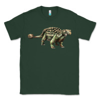 Sports Green Ankylosaurus T-Rex Classic Tee - LillyAllenDesigns