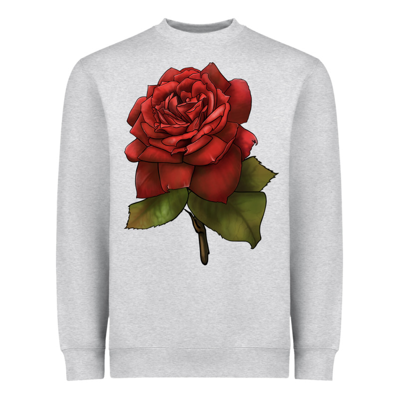 Oklahoma Rose Illustrations Heavyweight Sweatshirt by LillyAllenDesigns | Teevron