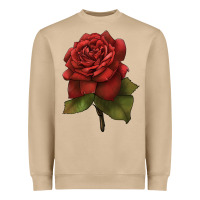 Mushroom Oklahoma Rose Illustrations Heavyweight Sweatshirt - LillyAllenDesigns