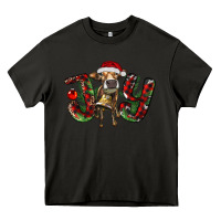 Asphalt christmas joy with heifer Heavy Core Tee - RanaPortraitStore