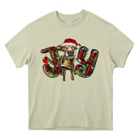 Mossy christmas joy with heifer Heavy Core Tee - RanaPortraitStore