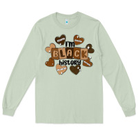 Matcha i am black history Long Sleeve Tee - MaliasSmallBusiness