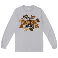 Moon Dust i am black history Long Sleeve Tee - MaliasSmallBusiness